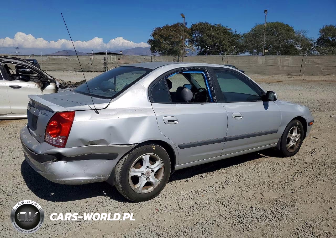 2004 Hyundai Elantra Gls VIN:KMHDN46D04U918670 - 3
