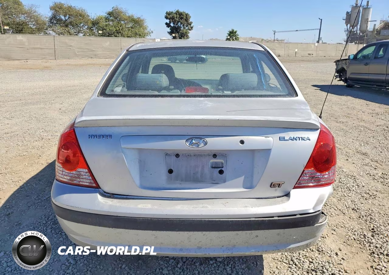 2004 Hyundai Elantra Gls VIN:KMHDN46D04U918670 - 6