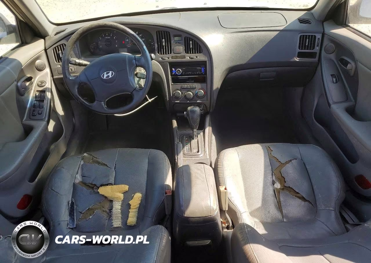 2004 Hyundai Elantra Gls VIN:KMHDN46D04U918670 - 8