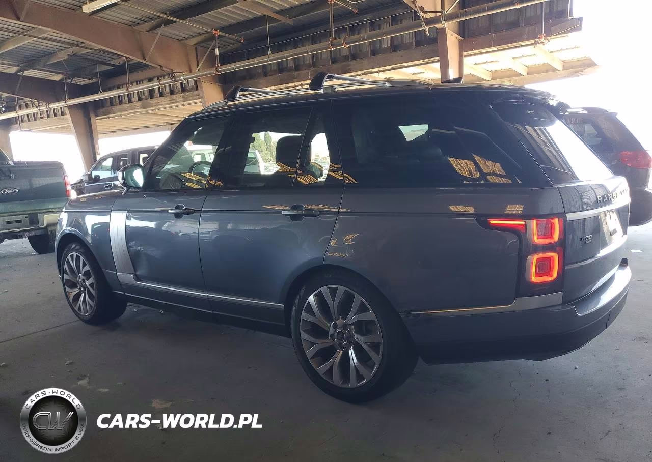 2020 Land Rover Range Rover Hse VIN:SALGS4RY8LA405345 - 2
