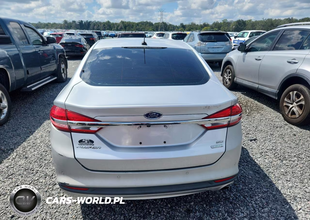 2017 Ford Fusion Se VIN:3FA6P0HD9HR351424 - 6