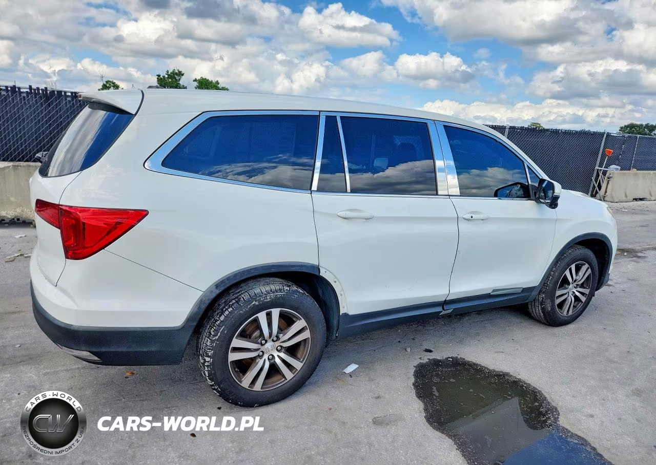 2016 Honda Pilot Exl VIN:5FNYF5H51GB020039 - 3