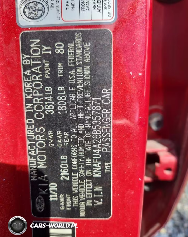 2011 Kia Forte Ex VIN:KNAFU4A26B5357871 - 12