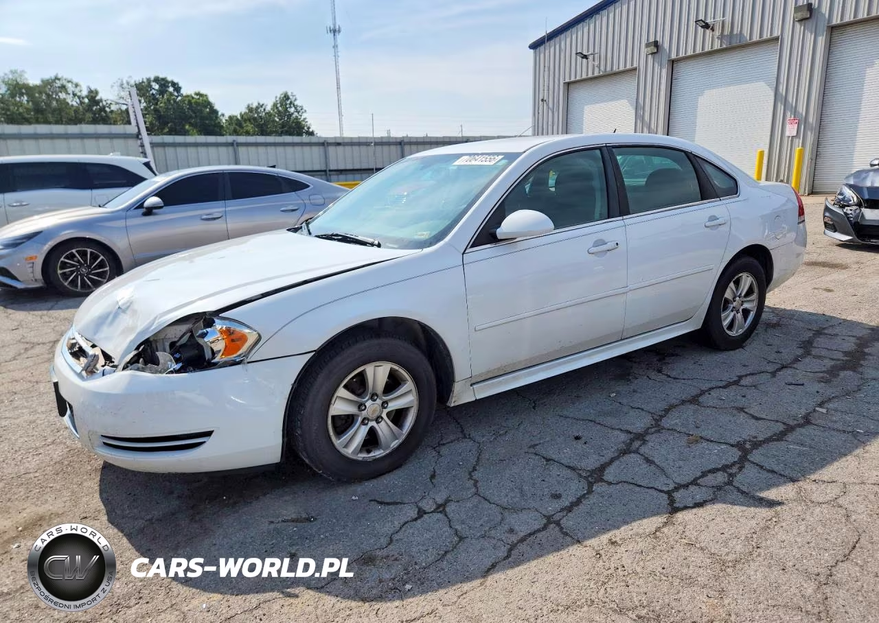 2013 Chevrolet Impala Ls VIN:2G1WF5E38D1258052 - 1