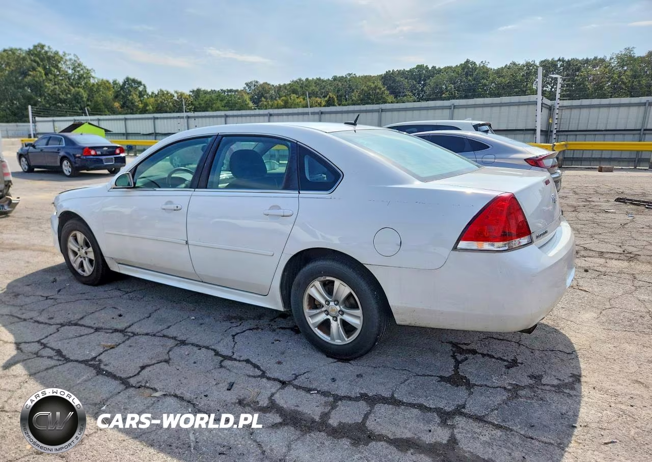 2013 Chevrolet Impala Ls VIN:2G1WF5E38D1258052 - 2