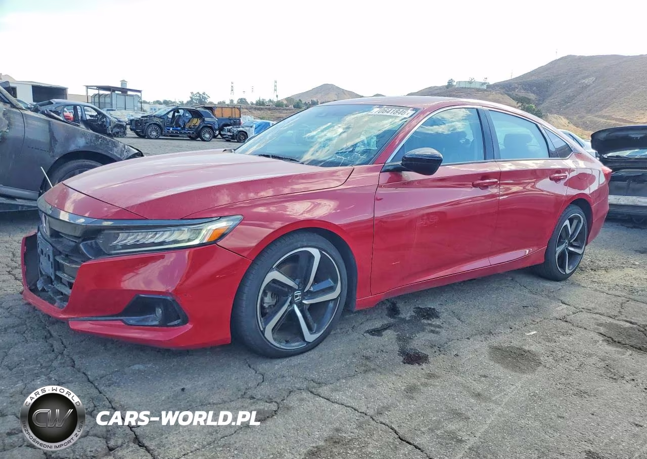 2021 Honda Accord Sport Se VIN:1HGCV1F49MA011904 - 1