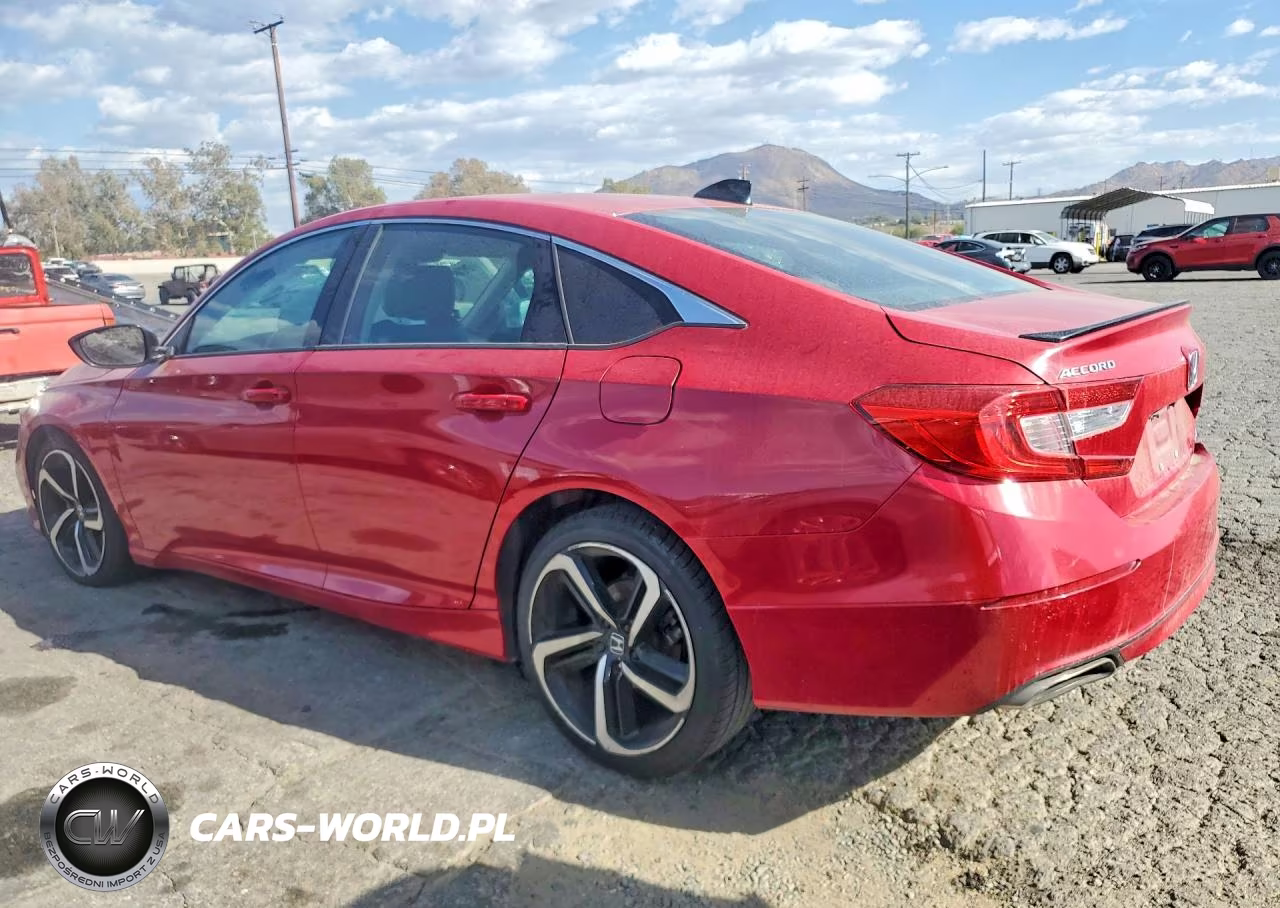 2021 Honda Accord Sport Se VIN:1HGCV1F49MA011904 - 2