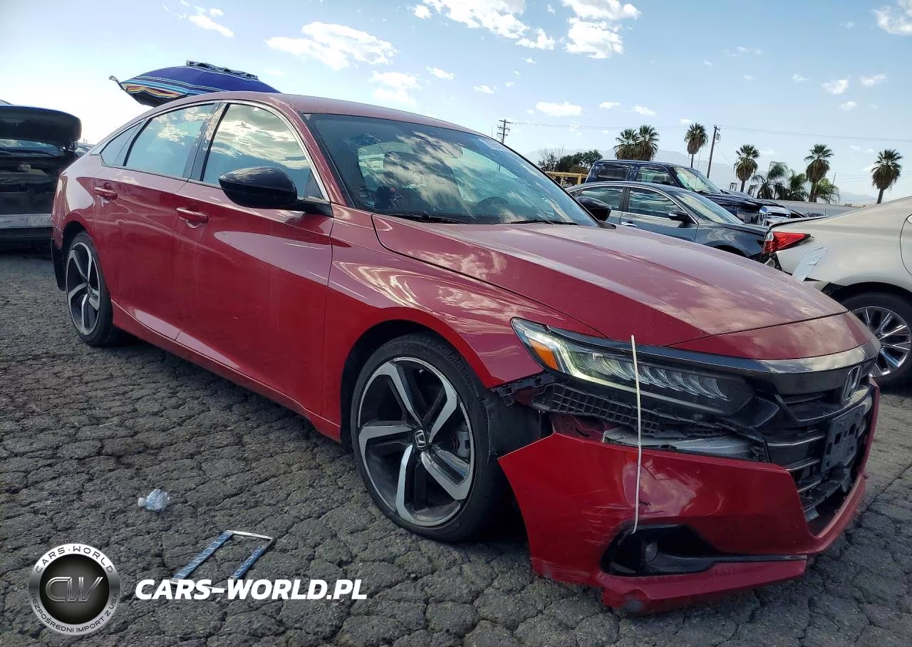 2021 Honda Accord Sport Se VIN:1HGCV1F49MA011904 - 4