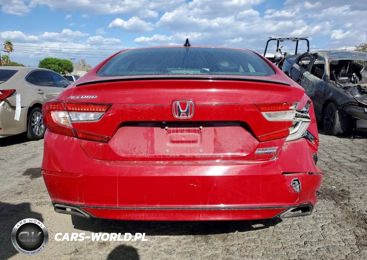 2021 Honda Accord Sport Se VIN:1HGCV1F49MA011904 - 6