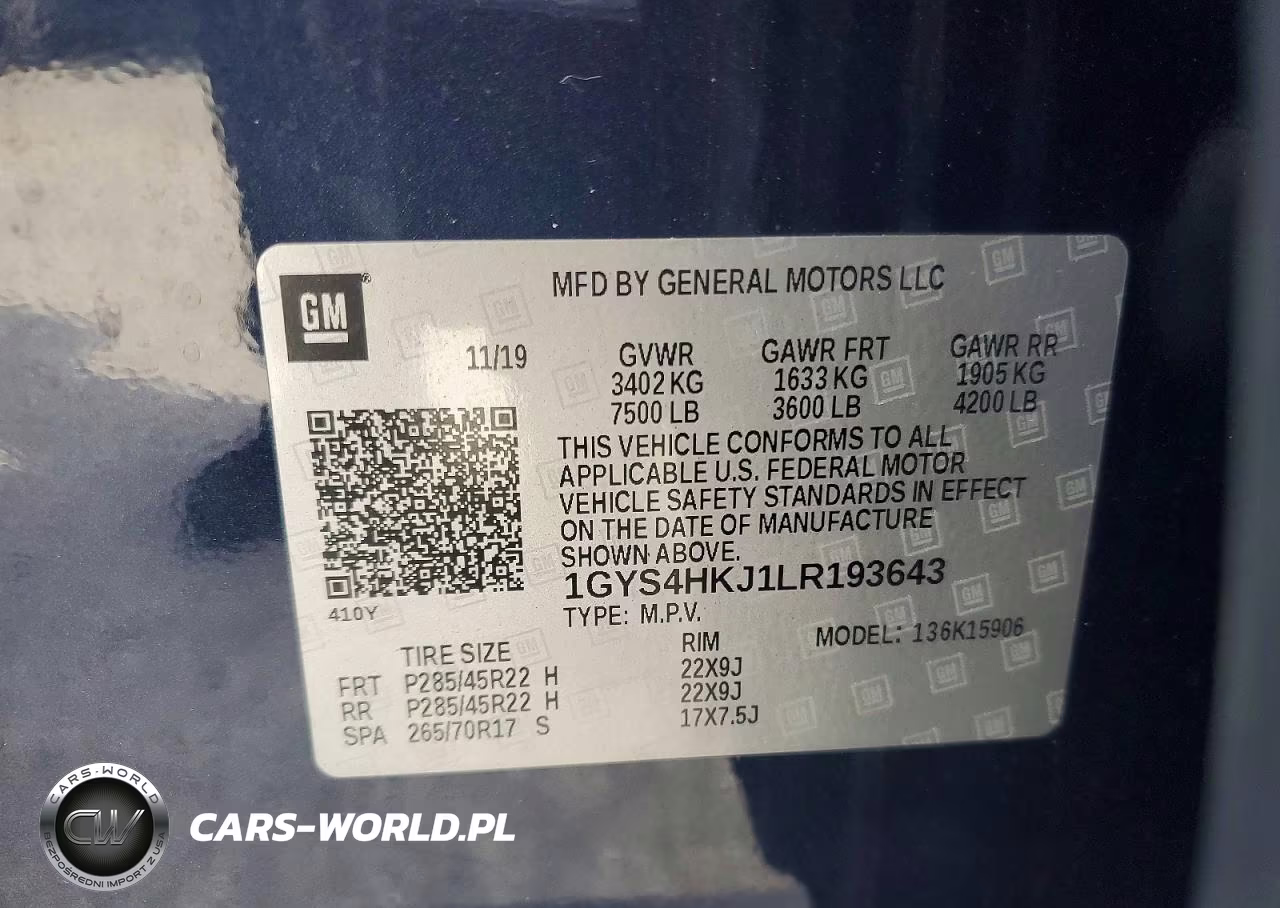2020 Cadillac Escalade Esv Luxury VIN:1GYS4HKJ1LR193643 - 13