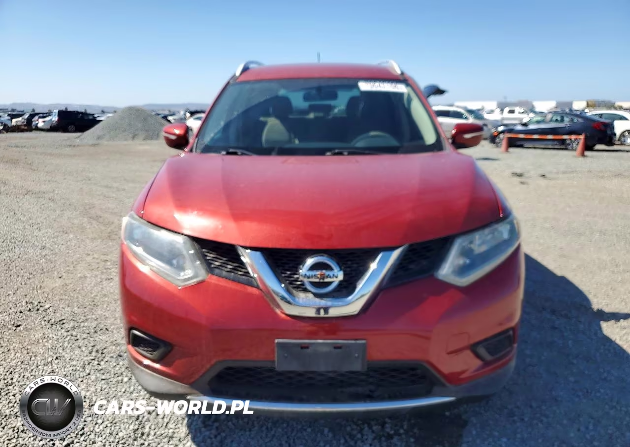 2015 Nissan Rogue Sv VIN:KNMAT2MT9FP533735 - 5