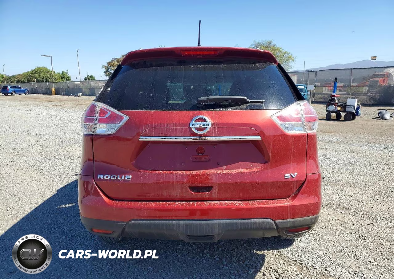 2015 Nissan Rogue Sv VIN:KNMAT2MT9FP533735 - 6