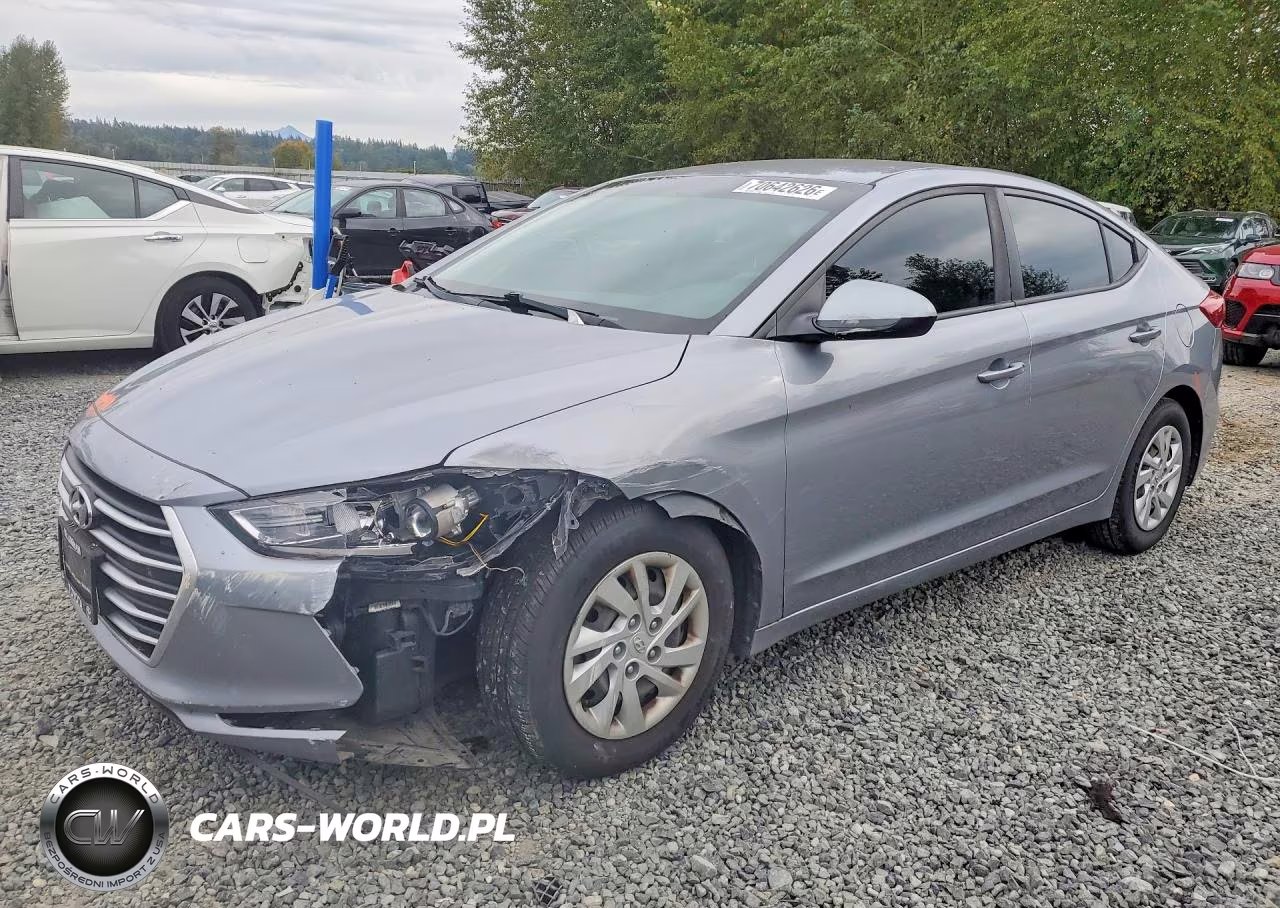 2017 Hyundai Elantra Se VIN:5NPD74LF0HH191714 - 1