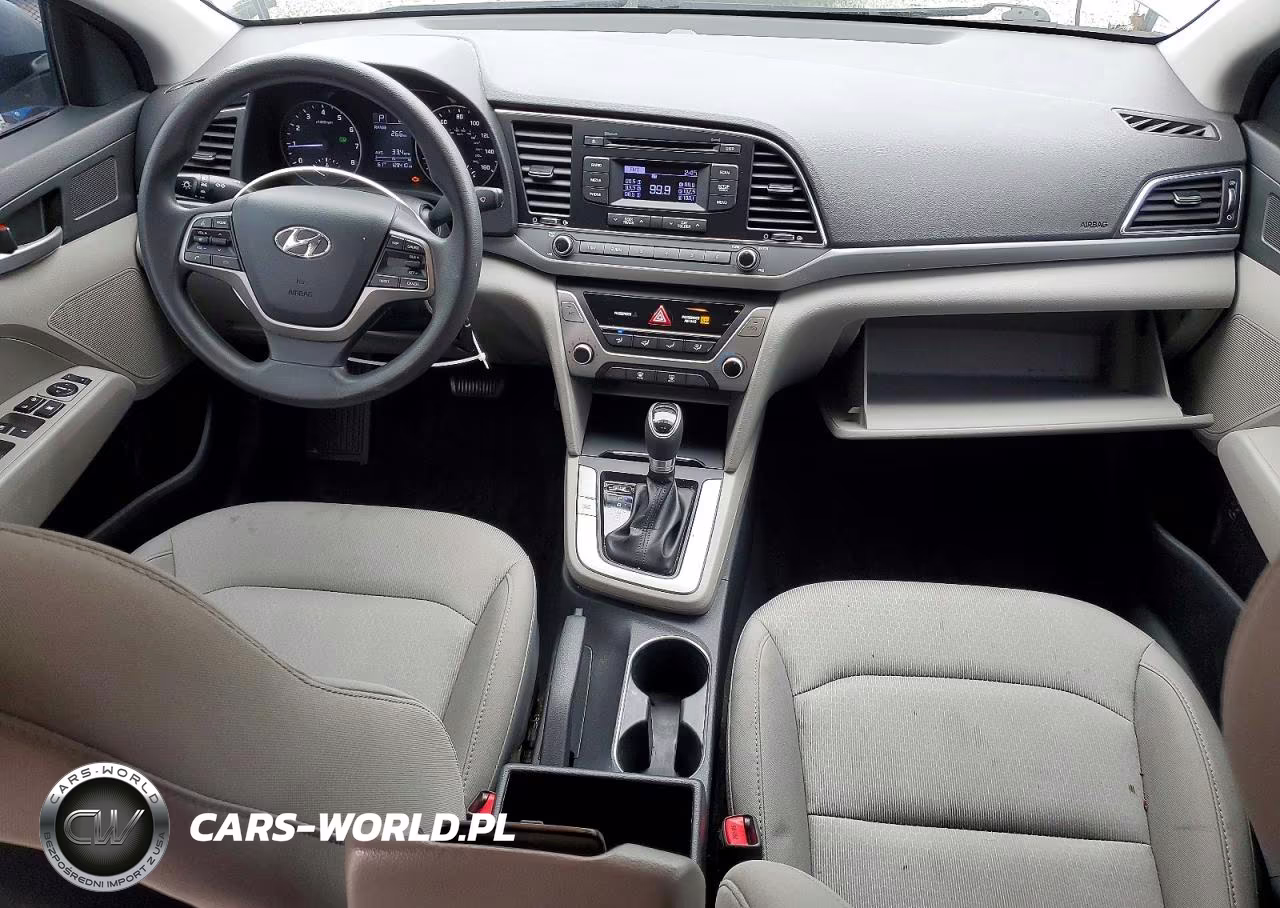 2017 Hyundai Elantra Se VIN:5NPD74LF0HH191714 - 8