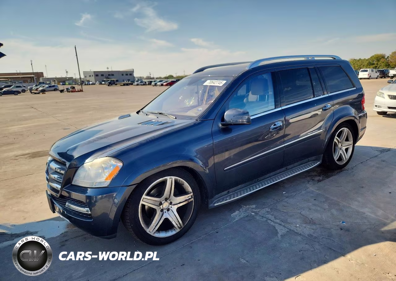 2012 Mercedes-Benz Gl 550 4Matic VIN:4JGBF8GE0CA773939 - 1