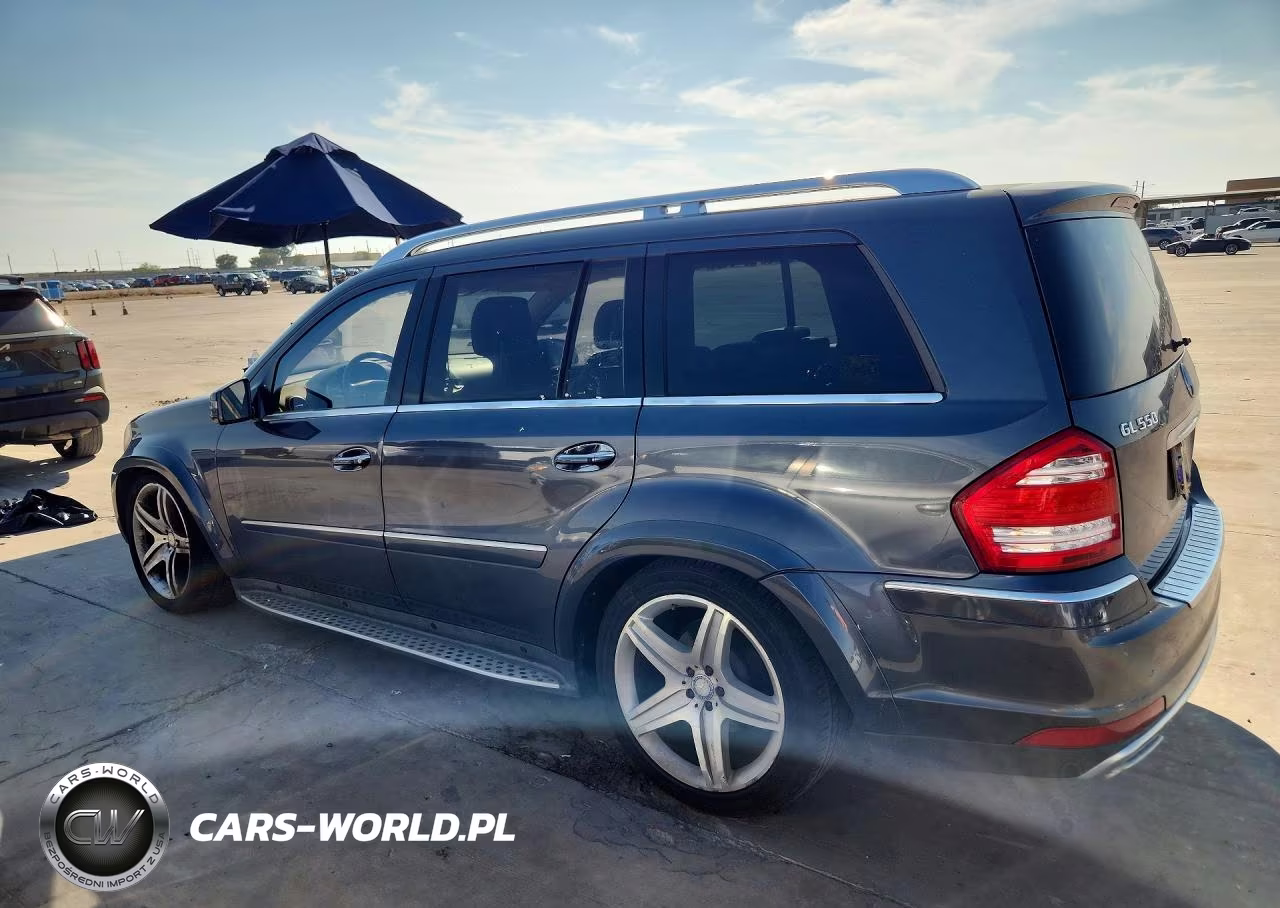 2012 Mercedes-Benz Gl 550 4Matic VIN:4JGBF8GE0CA773939 - 2