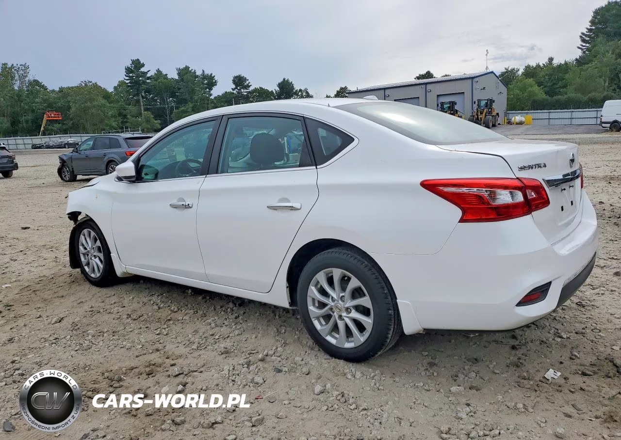2019 Nissan Sentra Sv VIN:3N1AB7APXKY446283 - 2