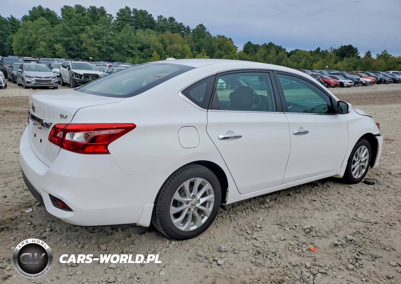 2019 Nissan Sentra Sv VIN:3N1AB7APXKY446283 - 3