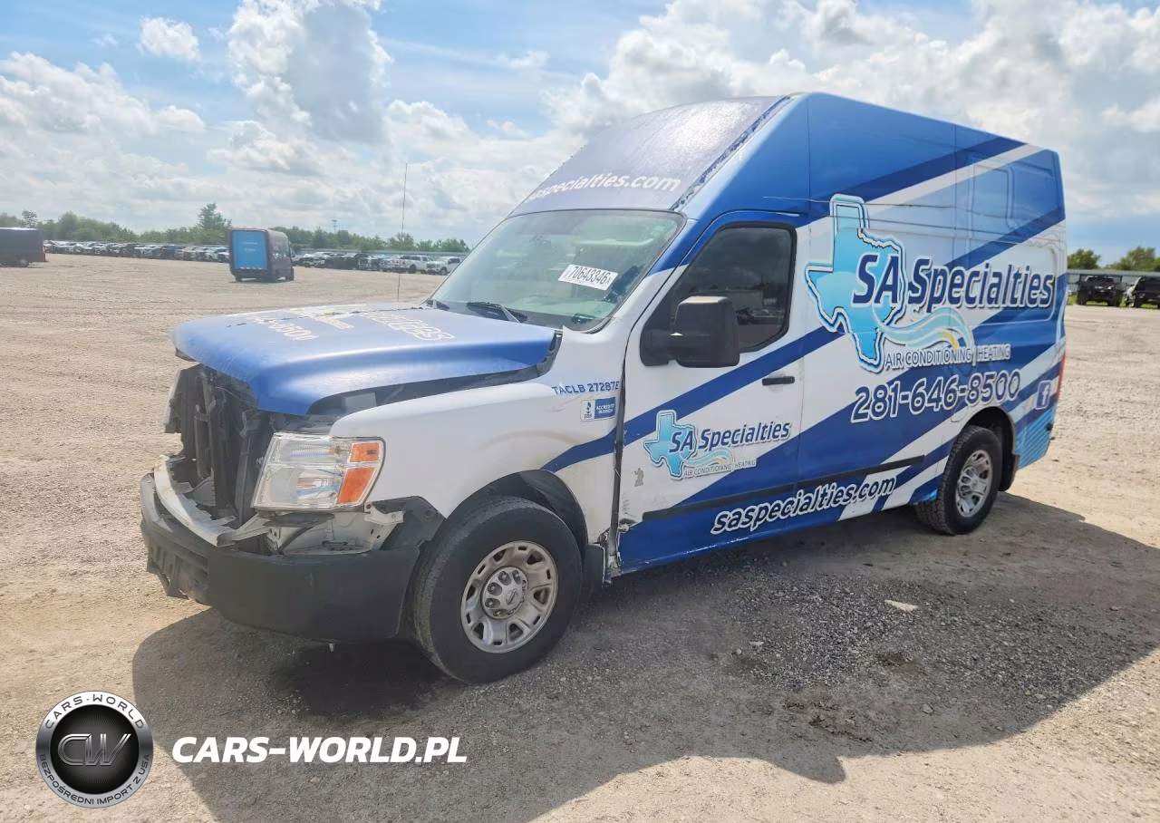 2021 Nissan Nv 2500 Hd Sv VIN:1N6BF0LY7MN804617 - 1