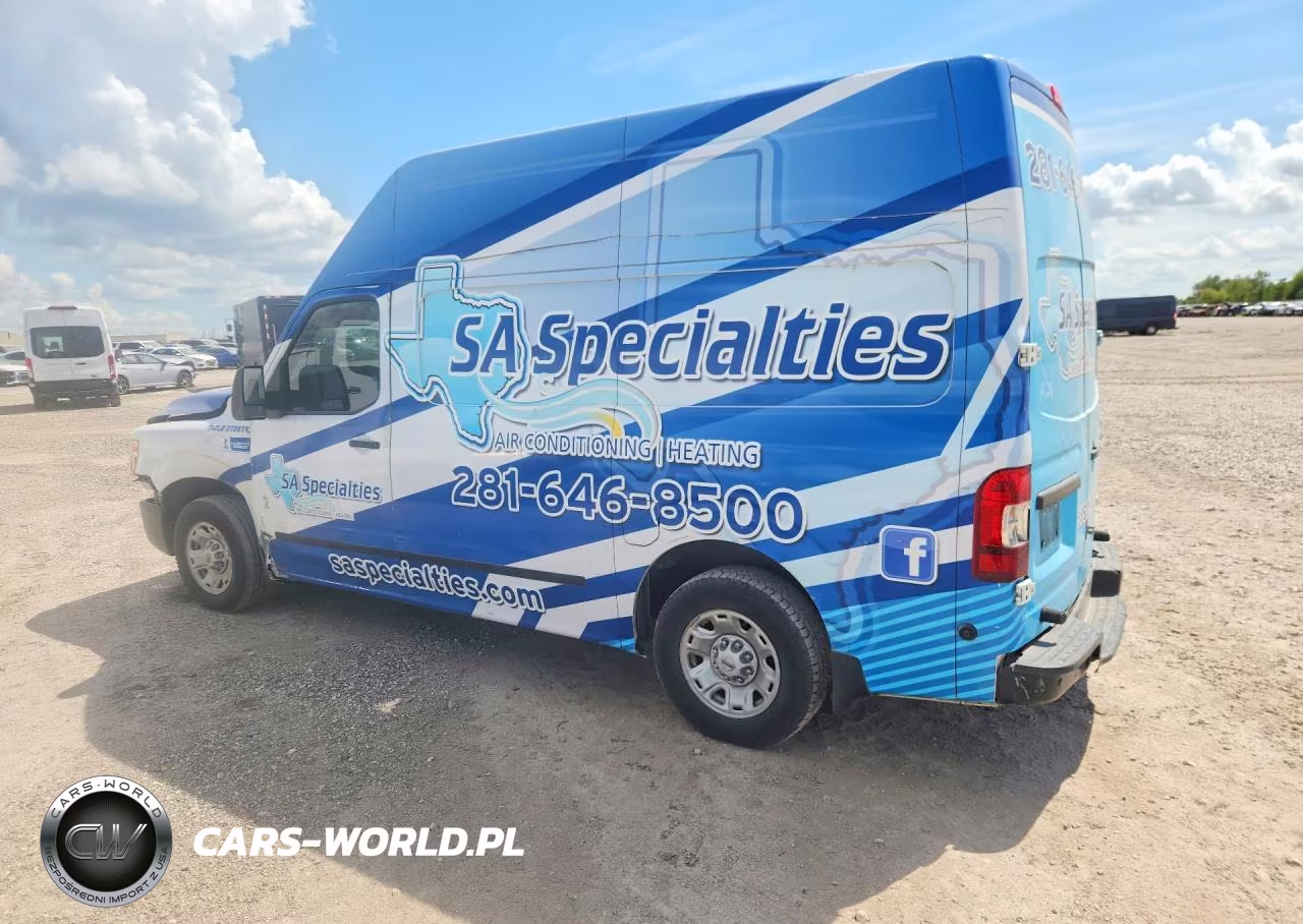 2021 Nissan Nv 2500 Hd Sv VIN:1N6BF0LY7MN804617 - 2