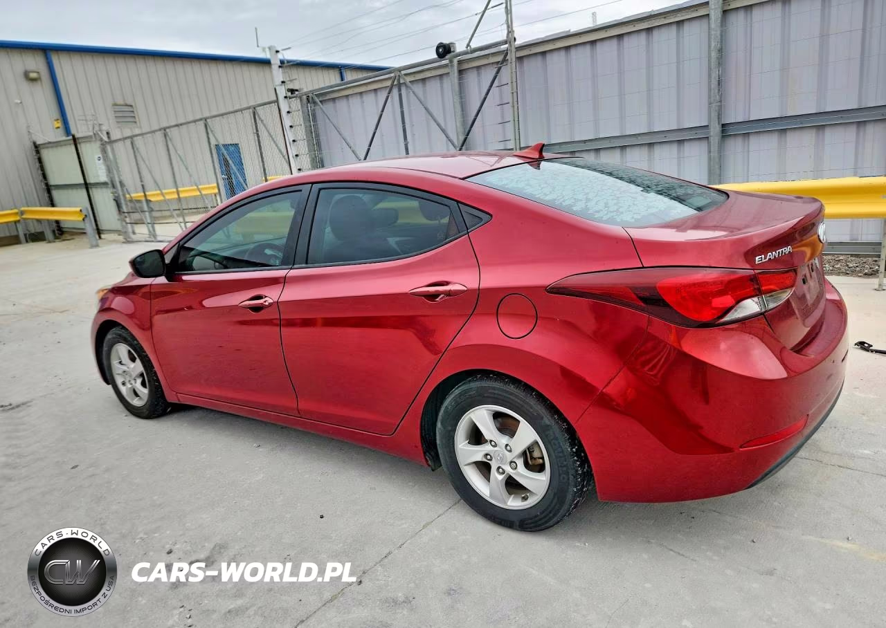 2015 Hyundai Elantra Se VIN:5NPDH4AE4FH549062 - 2