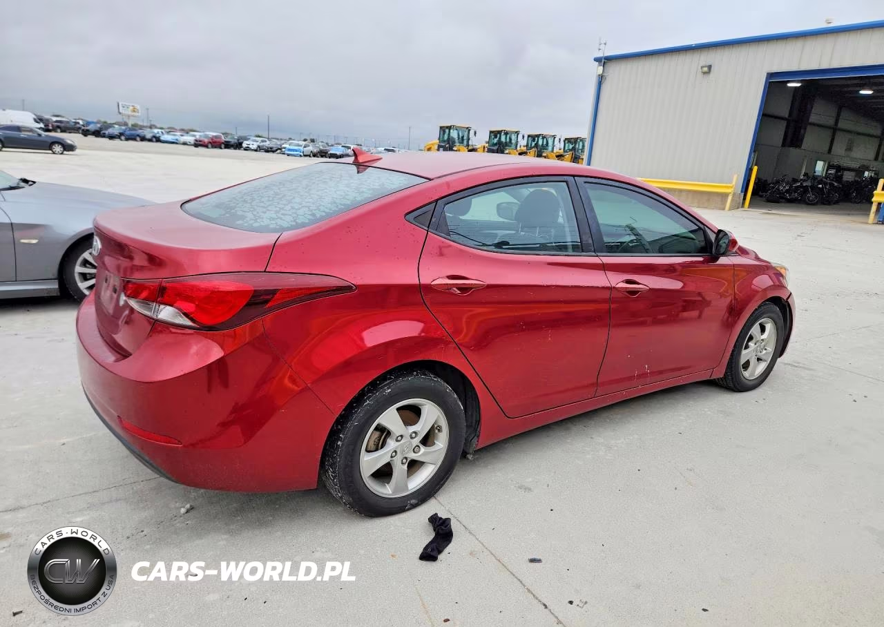 2015 Hyundai Elantra Se VIN:5NPDH4AE4FH549062 - 3