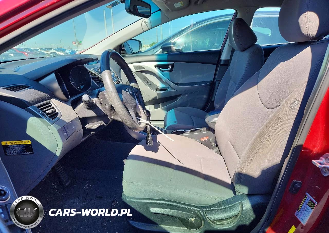 2015 Hyundai Elantra Se VIN:5NPDH4AE4FH549062 - 7