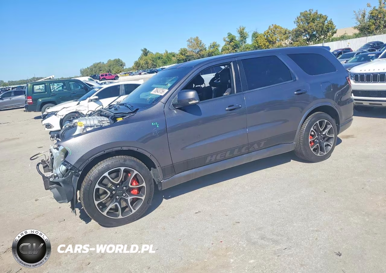 2021 Dodge Durango Srt Hellcat VIN:1C4SDJH91MC798891 - 1