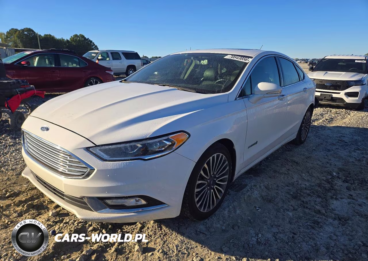 2018 Ford Fusion Titanium-Platinum Hev VIN:3FA6P0RU1JR124846 - 1