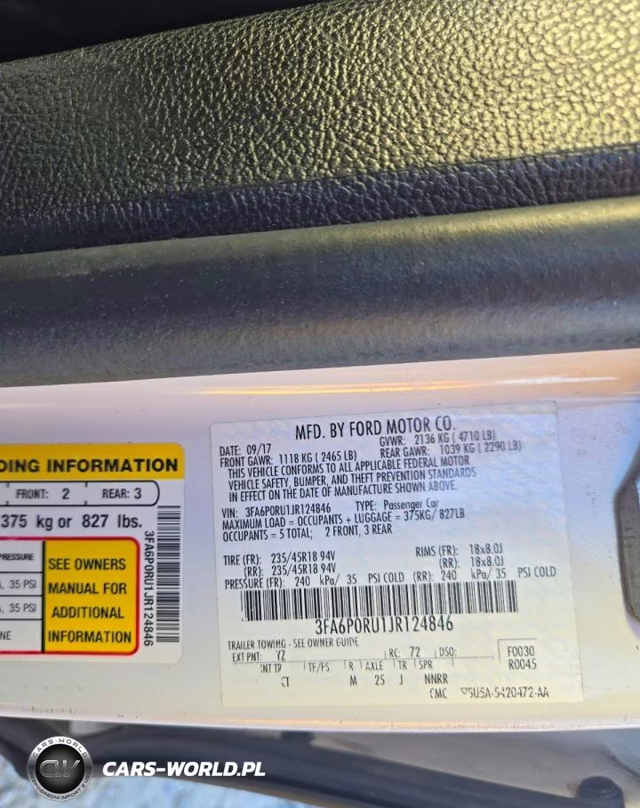 2018 Ford Fusion Titanium-Platinum Hev VIN:3FA6P0RU1JR124846 - 13