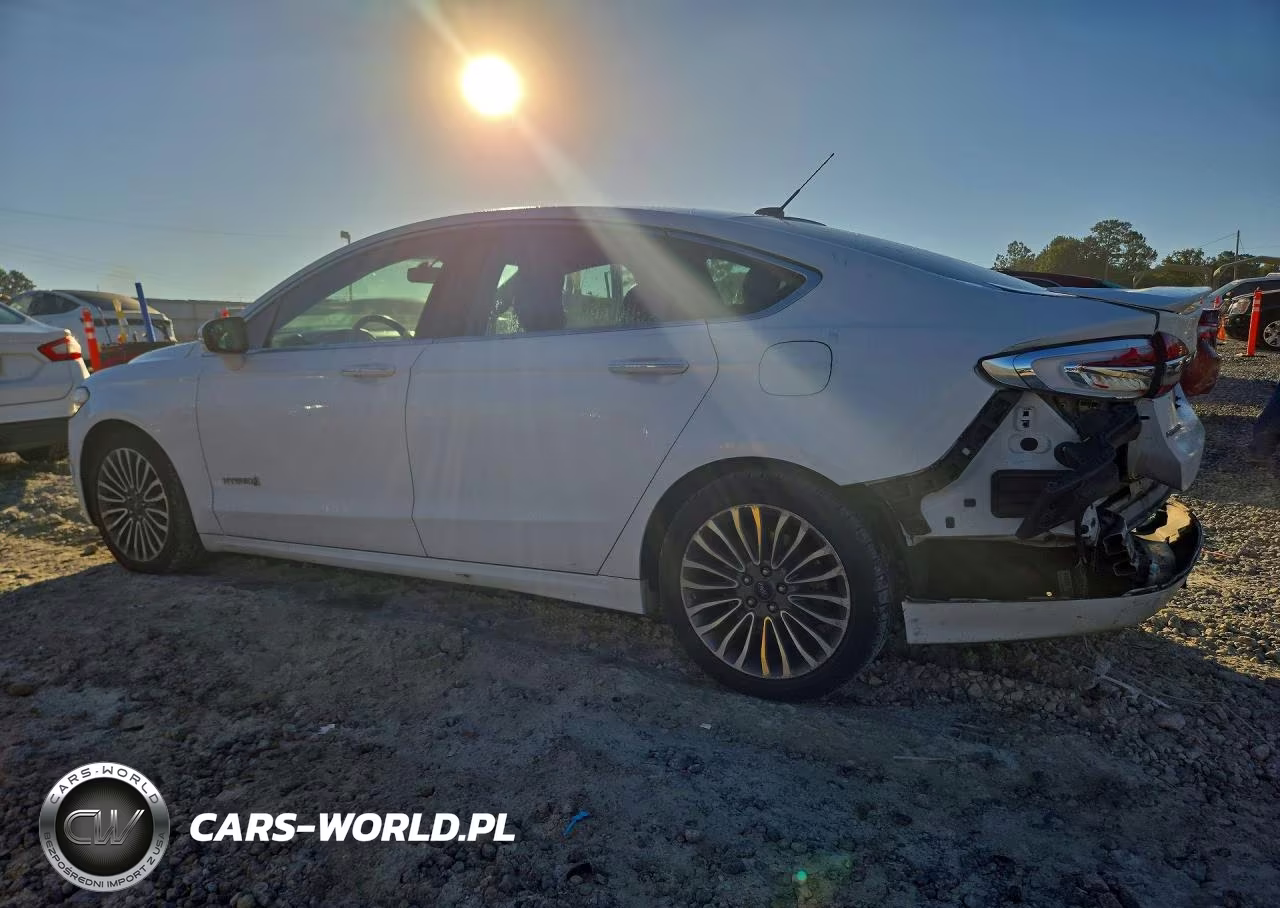 2018 Ford Fusion Titanium-Platinum Hev VIN:3FA6P0RU1JR124846 - 2