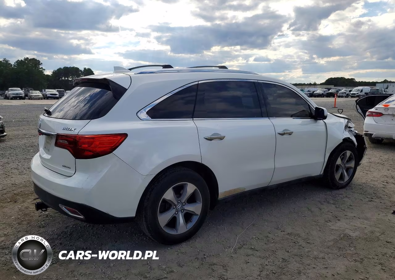 2014 Acura Mdx VIN:5FRYD4H24EB017122 - 3