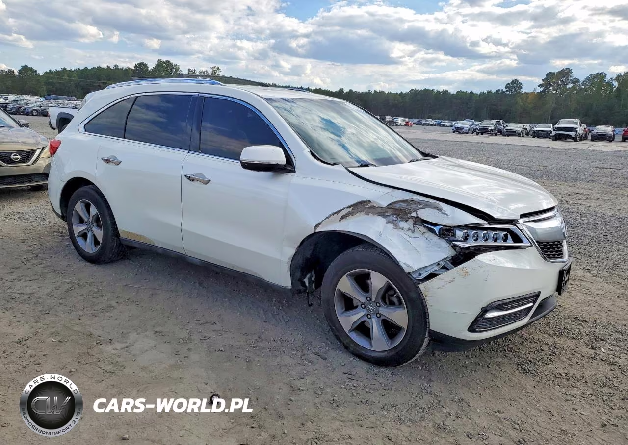 2014 Acura Mdx VIN:5FRYD4H24EB017122 - 4