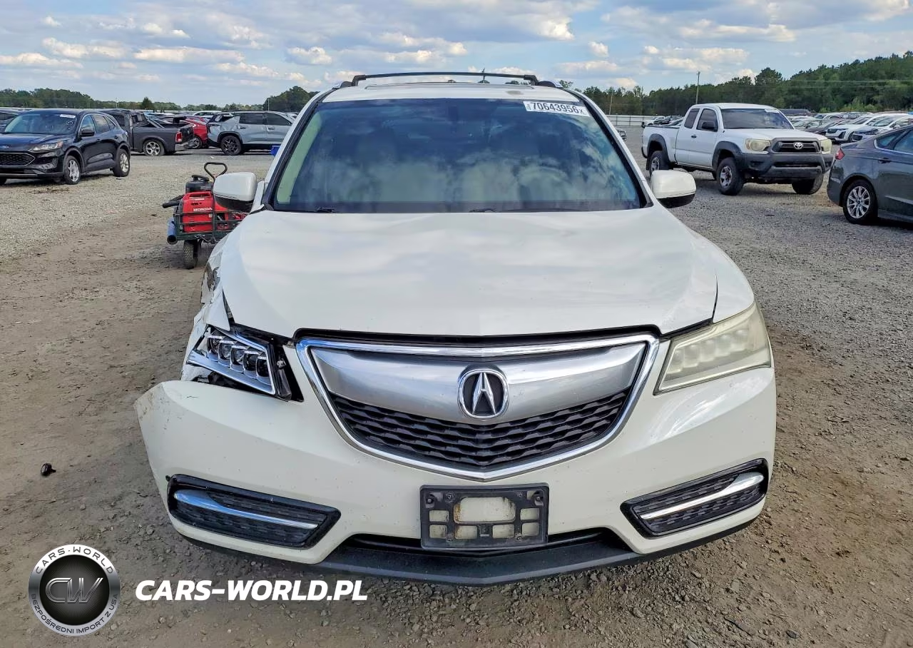 2014 Acura Mdx VIN:5FRYD4H24EB017122 - 5