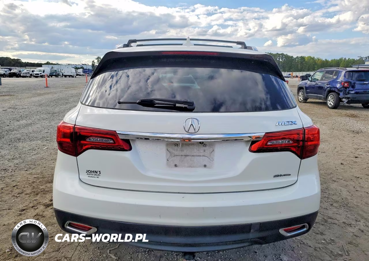 2014 Acura Mdx VIN:5FRYD4H24EB017122 - 6