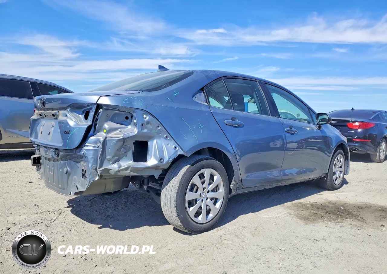 2021 Toyota Corolla Le VIN:JTDEPMAE4MJ166900 - 3