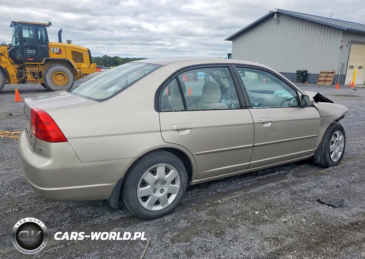 2001 Honda Civic Ex VIN:2HGES25771H554152 - 3