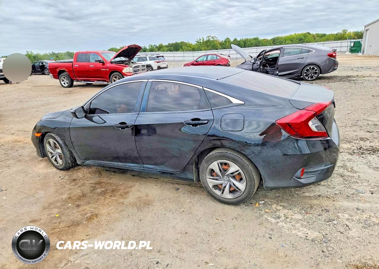 2019 Honda Civic Lx VIN:2HGFC2F60KH582562 - 2