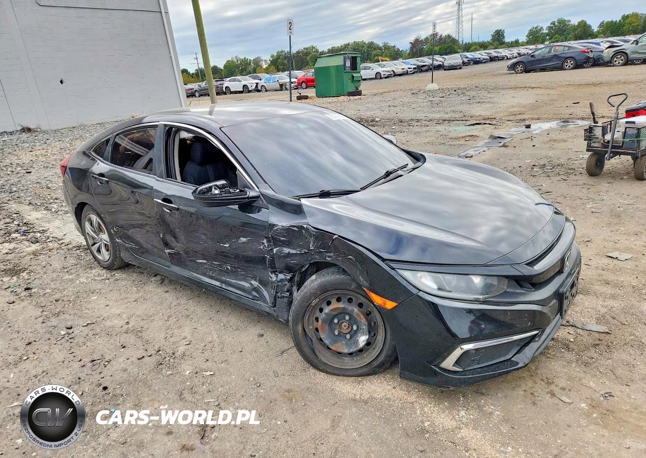 2019 Honda Civic Lx VIN:2HGFC2F60KH582562 - 4