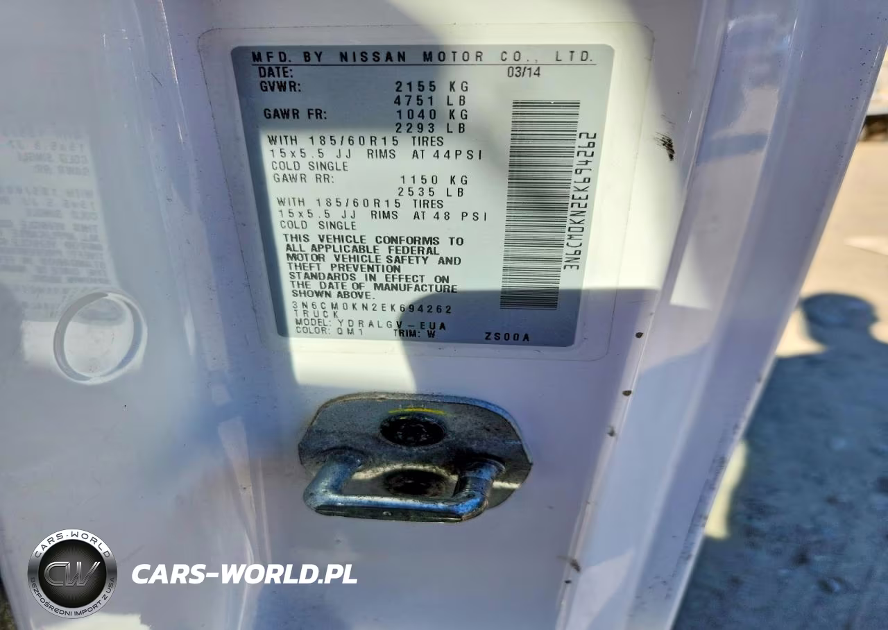 2014 Nissan Nv200 Refrigerated Delivery Van VIN:3N6CM0KN2EK694262 - 14