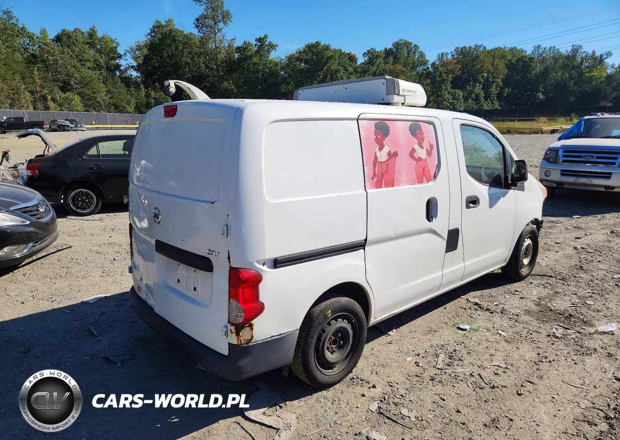 2014 Nissan Nv200 Refrigerated Delivery Van VIN:3N6CM0KN2EK694262 - 3