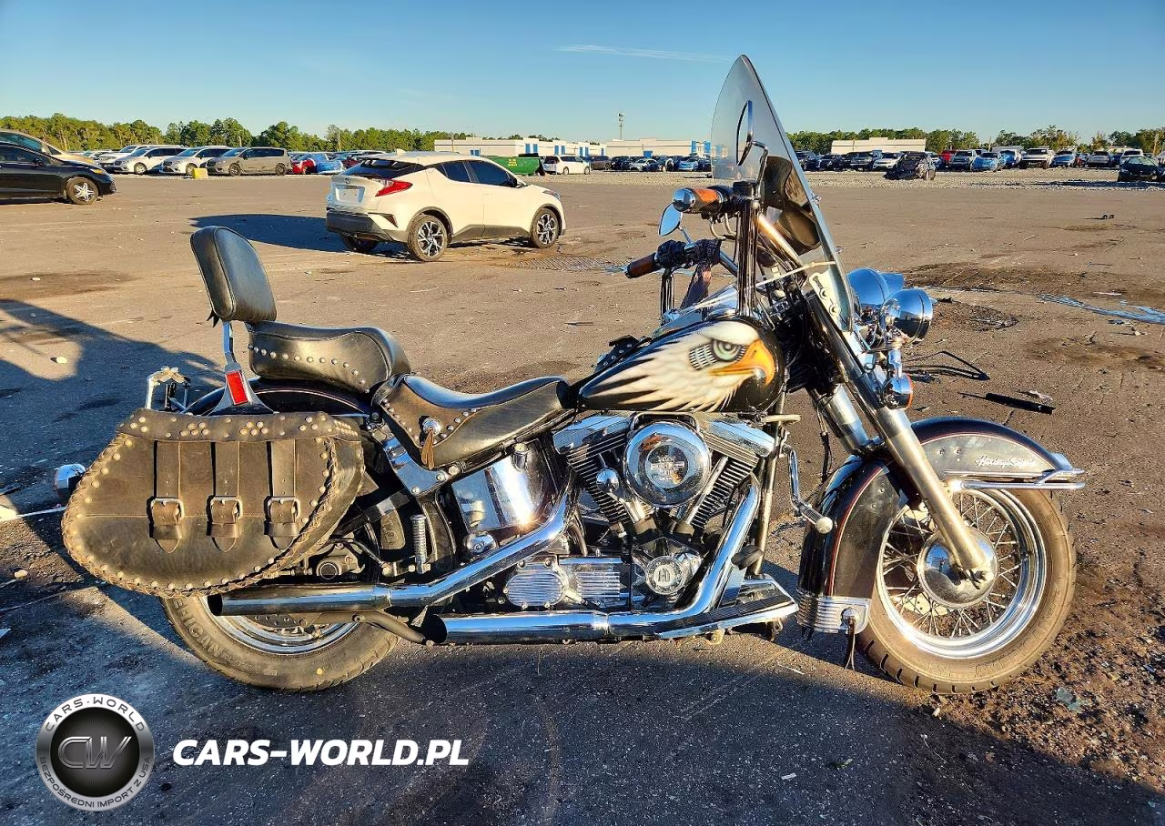 1996 Harley-Davidson Flstc VIN:1HD1BJL46TY028814 - 1