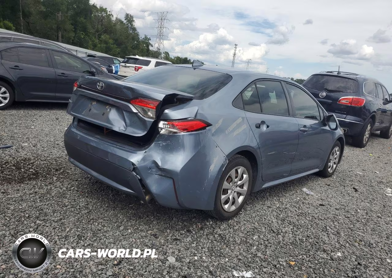 2020 Toyota Corolla Le VIN:JTDEPRAE9LJ024294 - 3