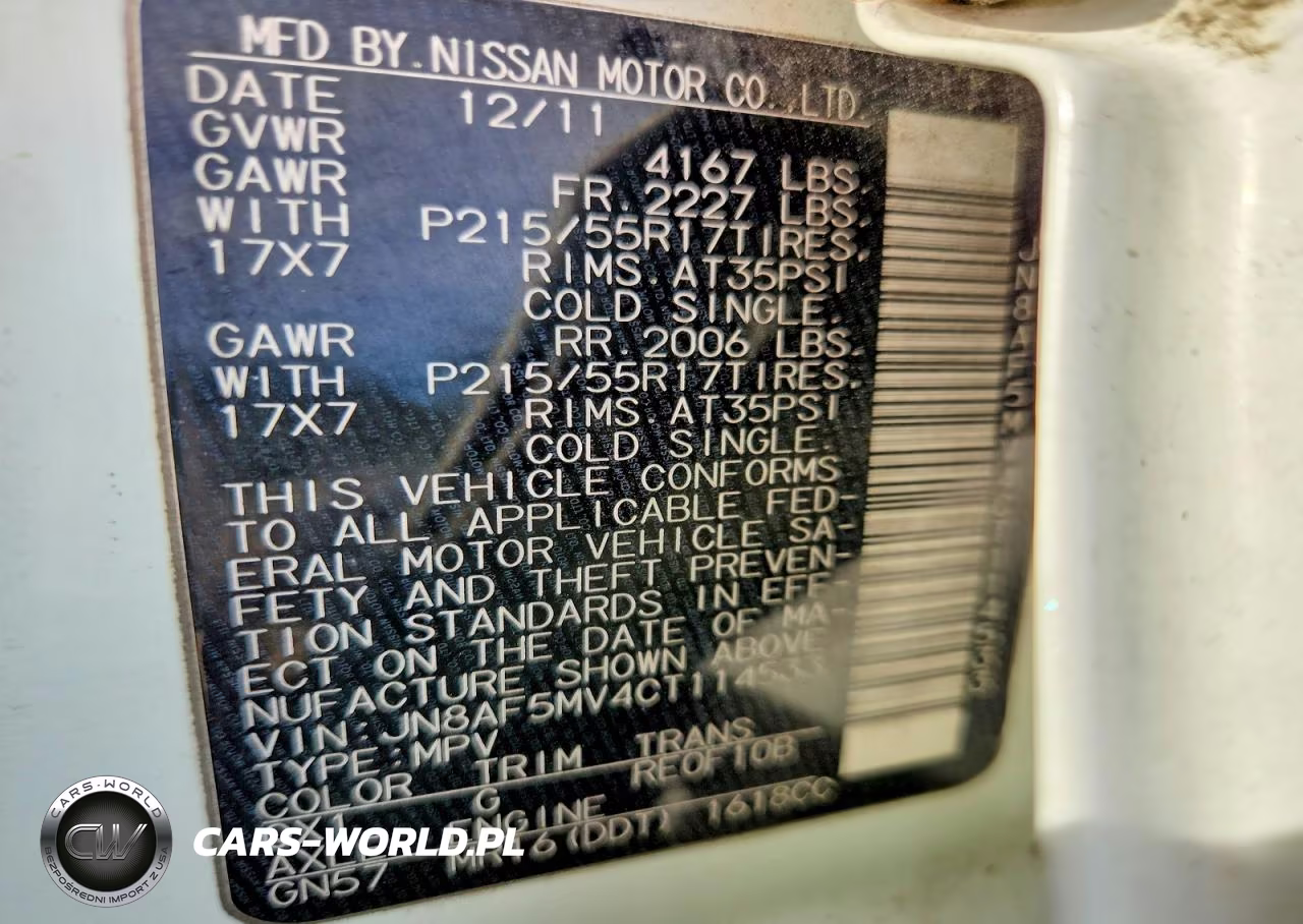 2012 Nissan Juke S VIN:JN8AF5MV4CT114533 - 7