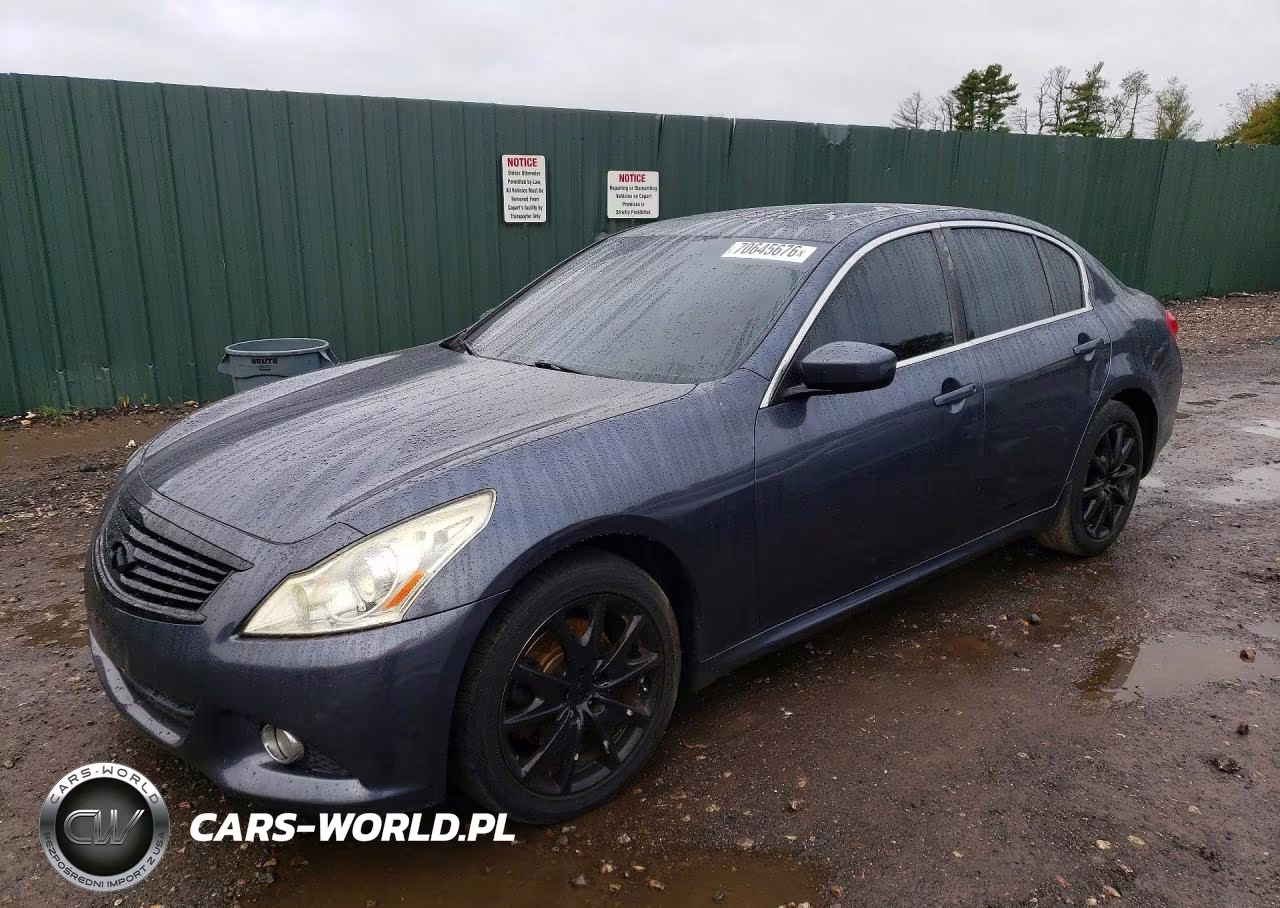 2012 Infiniti G37 Sedan X