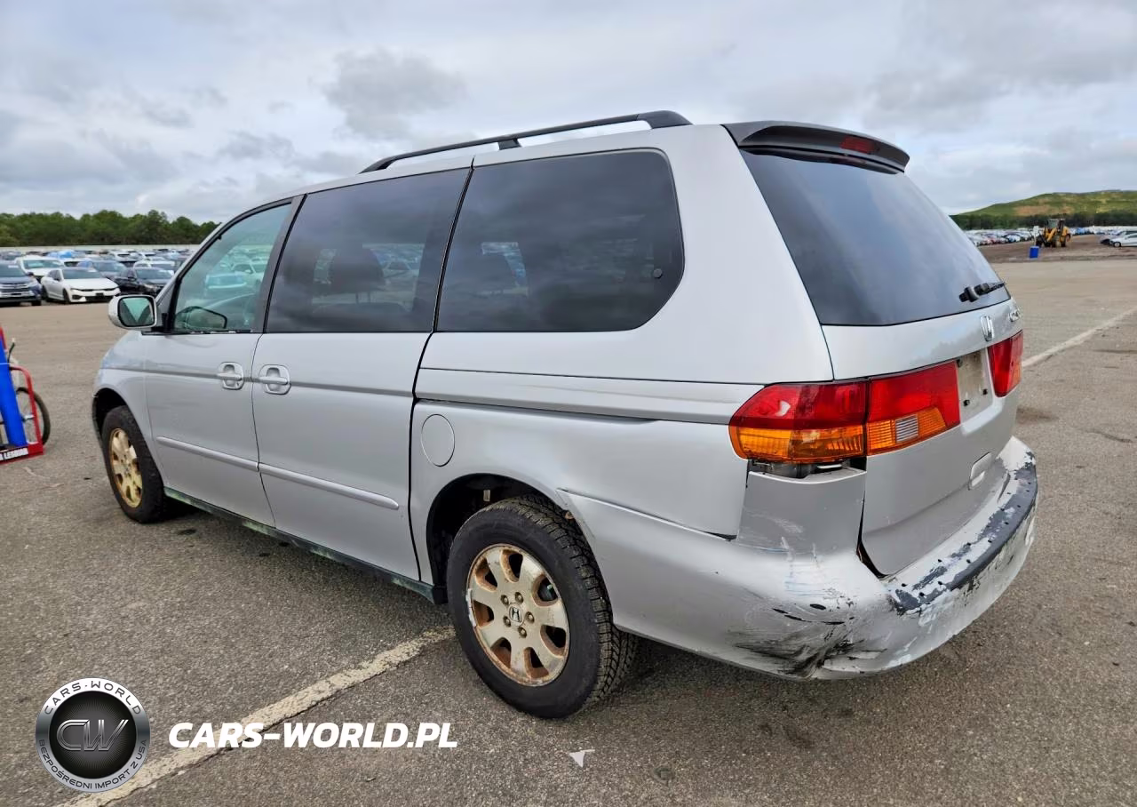 2002 Honda Odyssey Exl VIN:2HKRL18942H582259 - 2