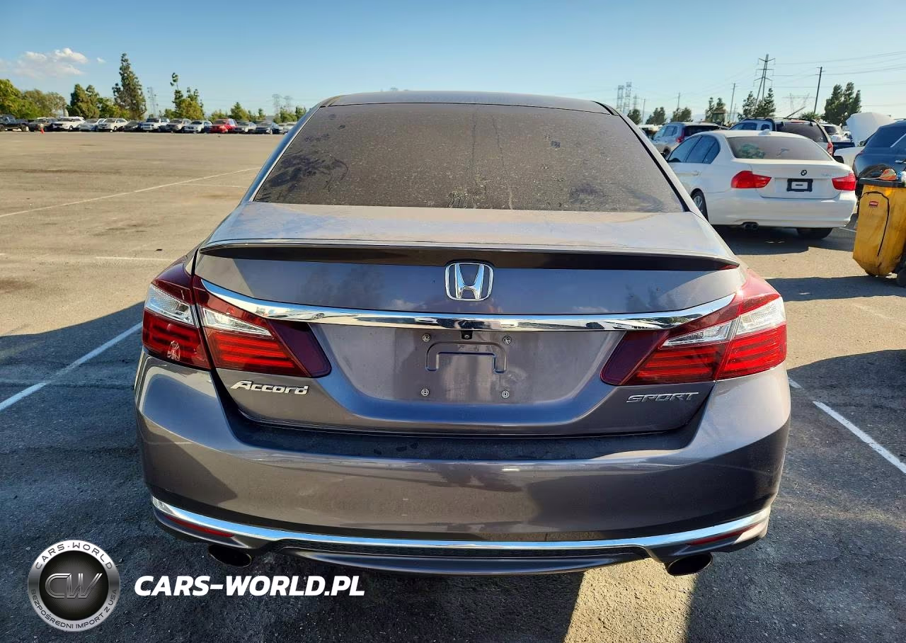 2016 Honda Accord Sport VIN:1HGCR2F50GA193497 - 6