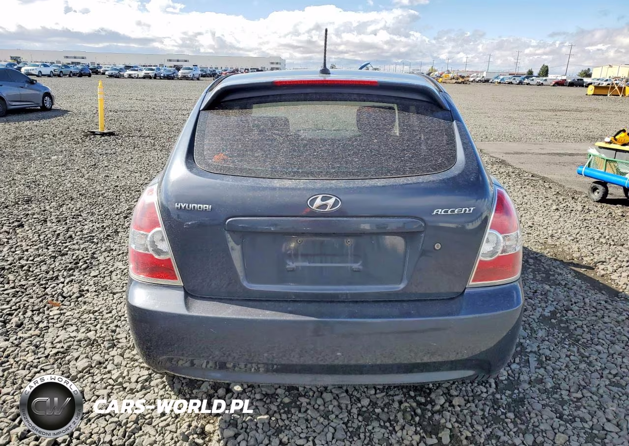 2008 Hyundai Accent Gs VIN:KMHCM36C78U093555 - 6