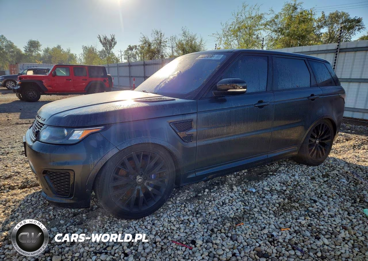 2017 Land Rover Range Rover Sport Svr VIN:SALWZ2FE6HA155925 - 1