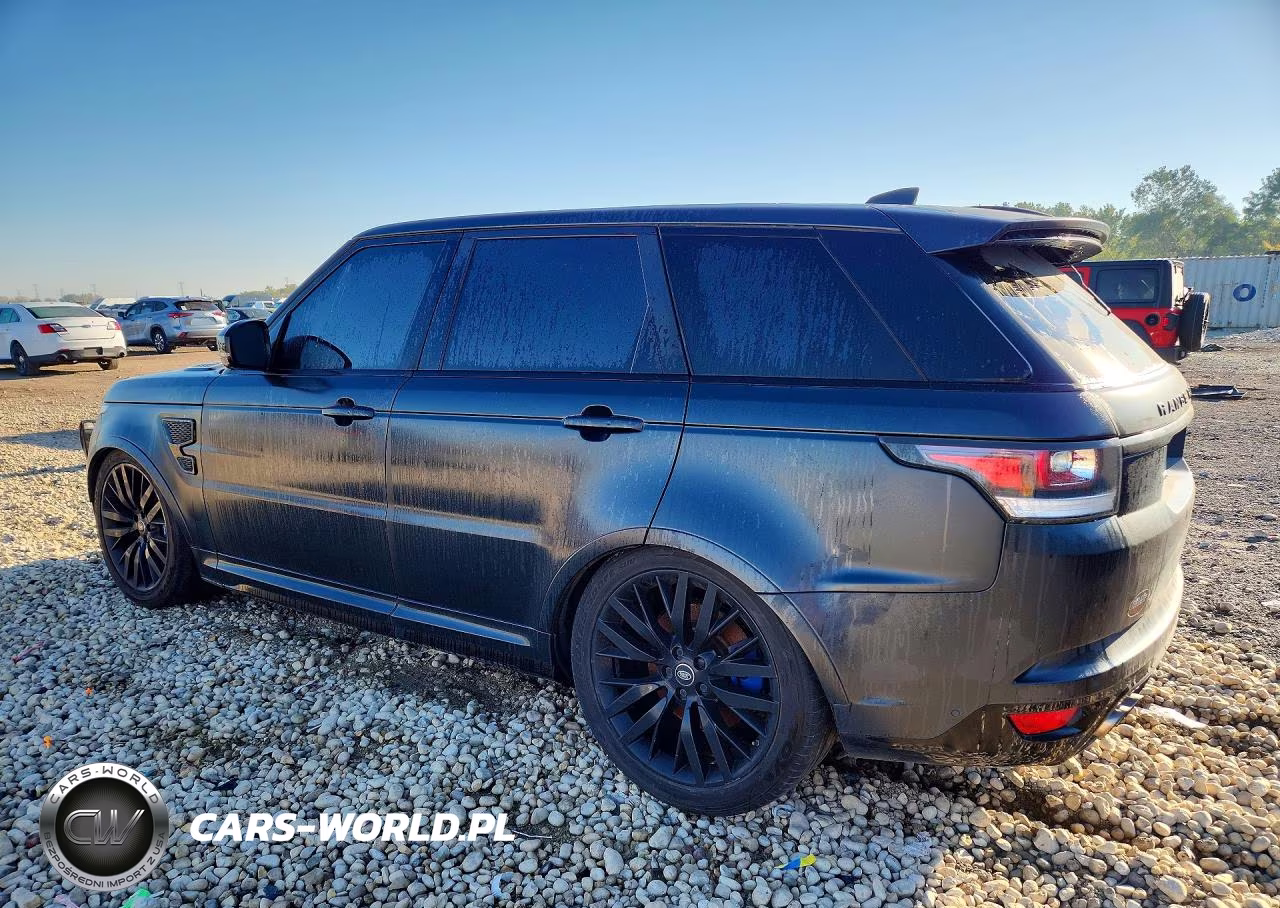 2017 Land Rover Range Rover Sport Svr VIN:SALWZ2FE6HA155925 - 2